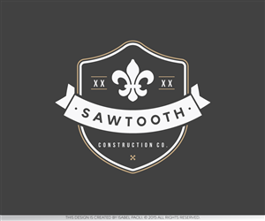 Logo-Design von isabel paoli für Sawtooth Construction Co. | Design: #6652826