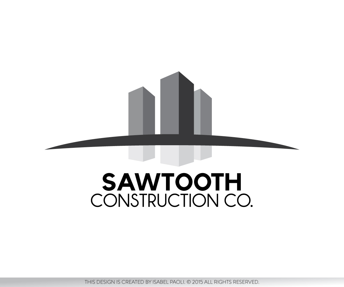 Logo Design by isabel paoli for Sawtooth Construction Co. | Design #6652827