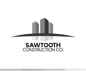 Logo-Design von isabel paoli für Sawtooth Construction Co. | Design: #6652827