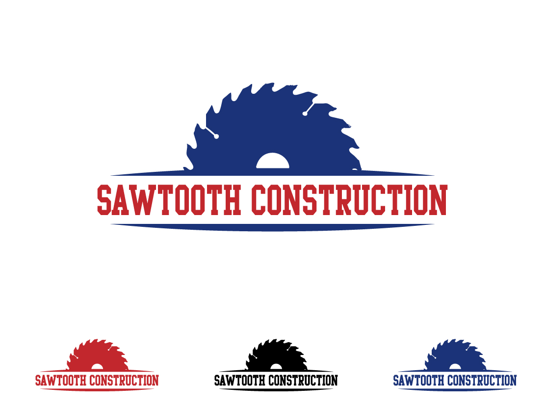 Design de Logo par Colorflix™ pour Sawtooth Construction Co. | Design #6632772