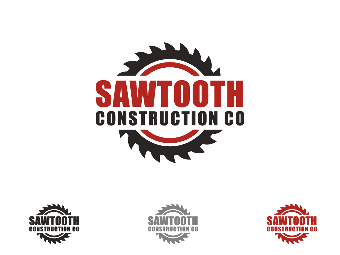 Logo-Design von Colorflix™ für Sawtooth Construction Co. | Design #6632773