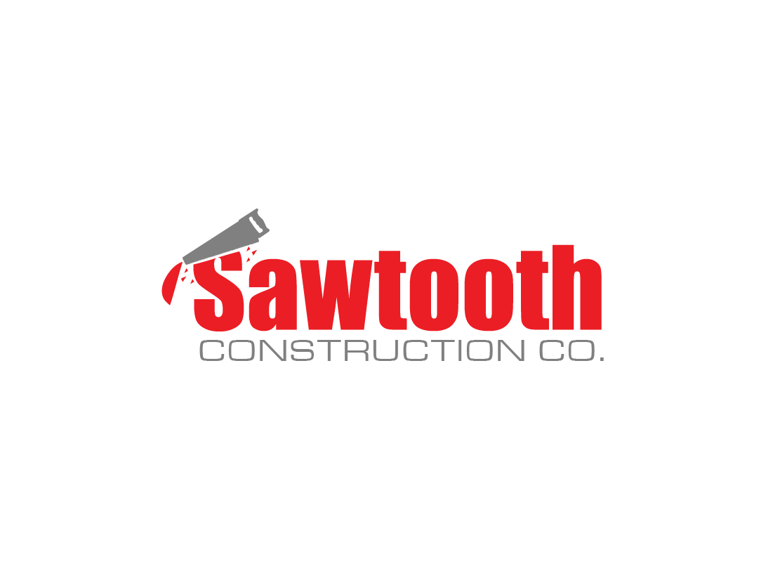 Logo Design by Colorflix™ for Sawtooth Construction Co. | Design #6632784
