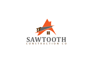 Logo Design by Colorflix™ for Sawtooth Construction Co. | Design: #6632785
