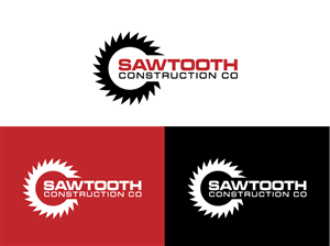 Logo Design by Colorflix™ for Sawtooth Construction Co. | Design: #6632792
