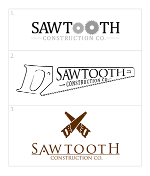Design de Logo par Logicspider pour Sawtooth Construction Co. | Design #6632816