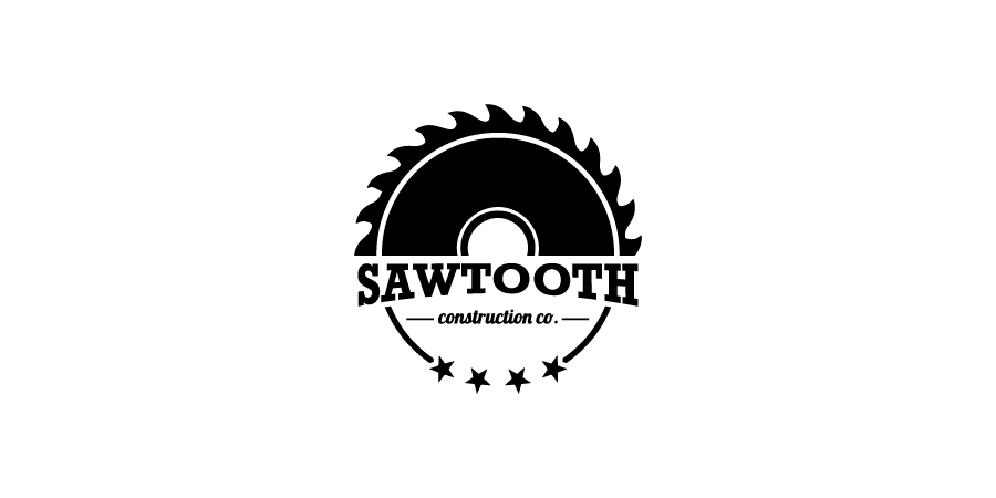 Logo-Design von debdesign für Sawtooth Construction Co. | Design #6632095