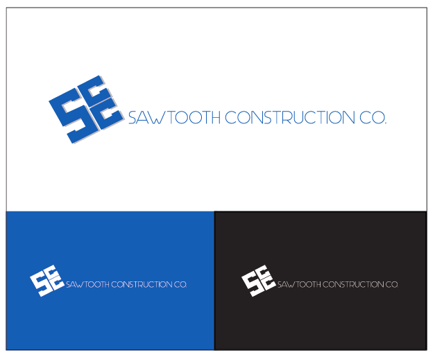 Logo Design by daudprinters123 for Sawtooth Construction Co. | Design #6634662