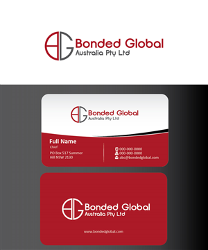 Stationery Design by joliau for Bonded Global | Design: #6650979