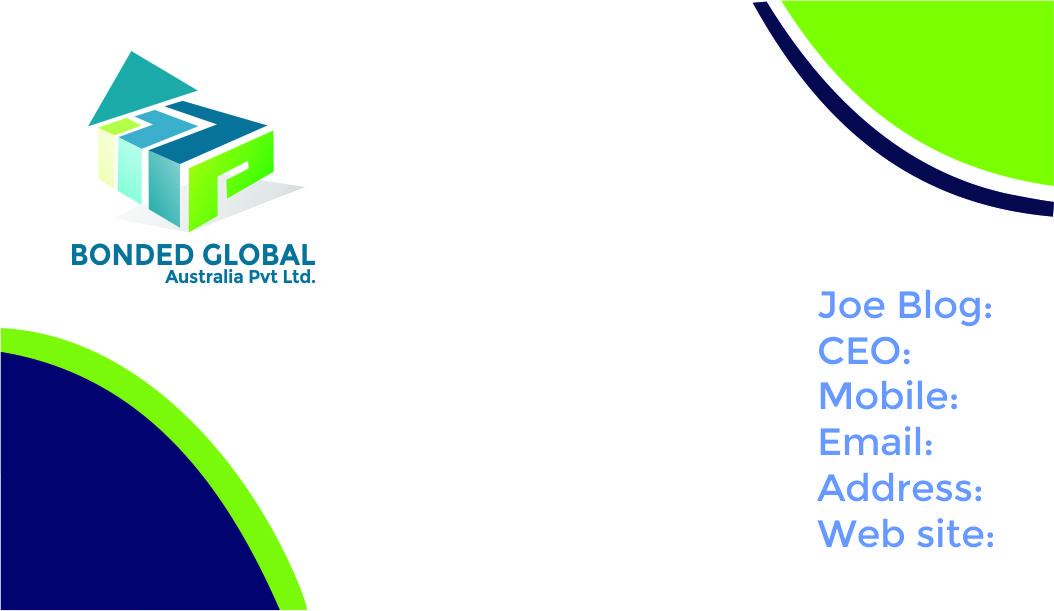 Stationery Design by Emmy ashish for Bonded Global | Design #6652966