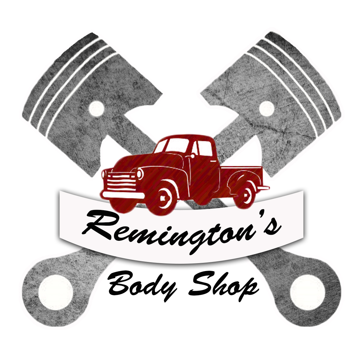 Diseño de Logo por KB Designs para Remington''''s Body Shop  | Diseño #6650855