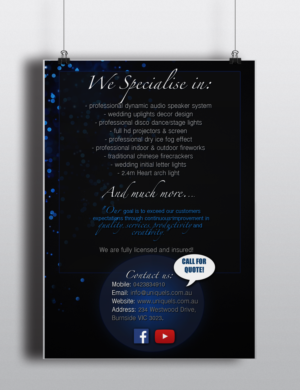Flyer Design by Cherri for this project | Design: #6710618
