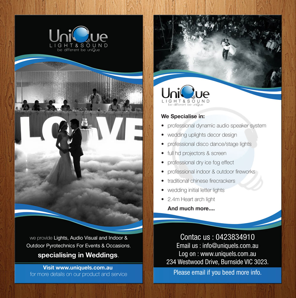 Flyer Design by theblueart for this project | Design #6657184