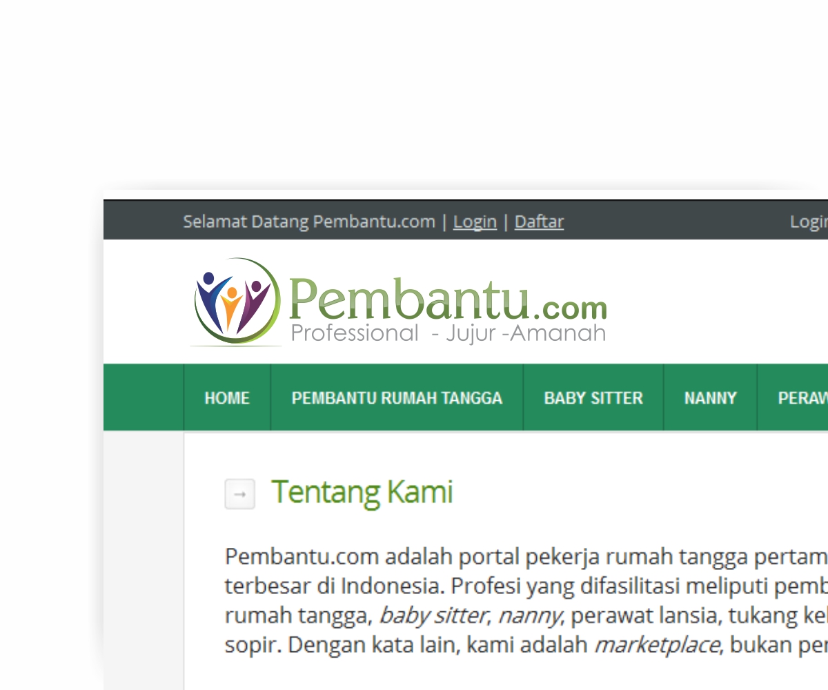 Design de Logo par maverick pour Pembantu.com | Design #6664315