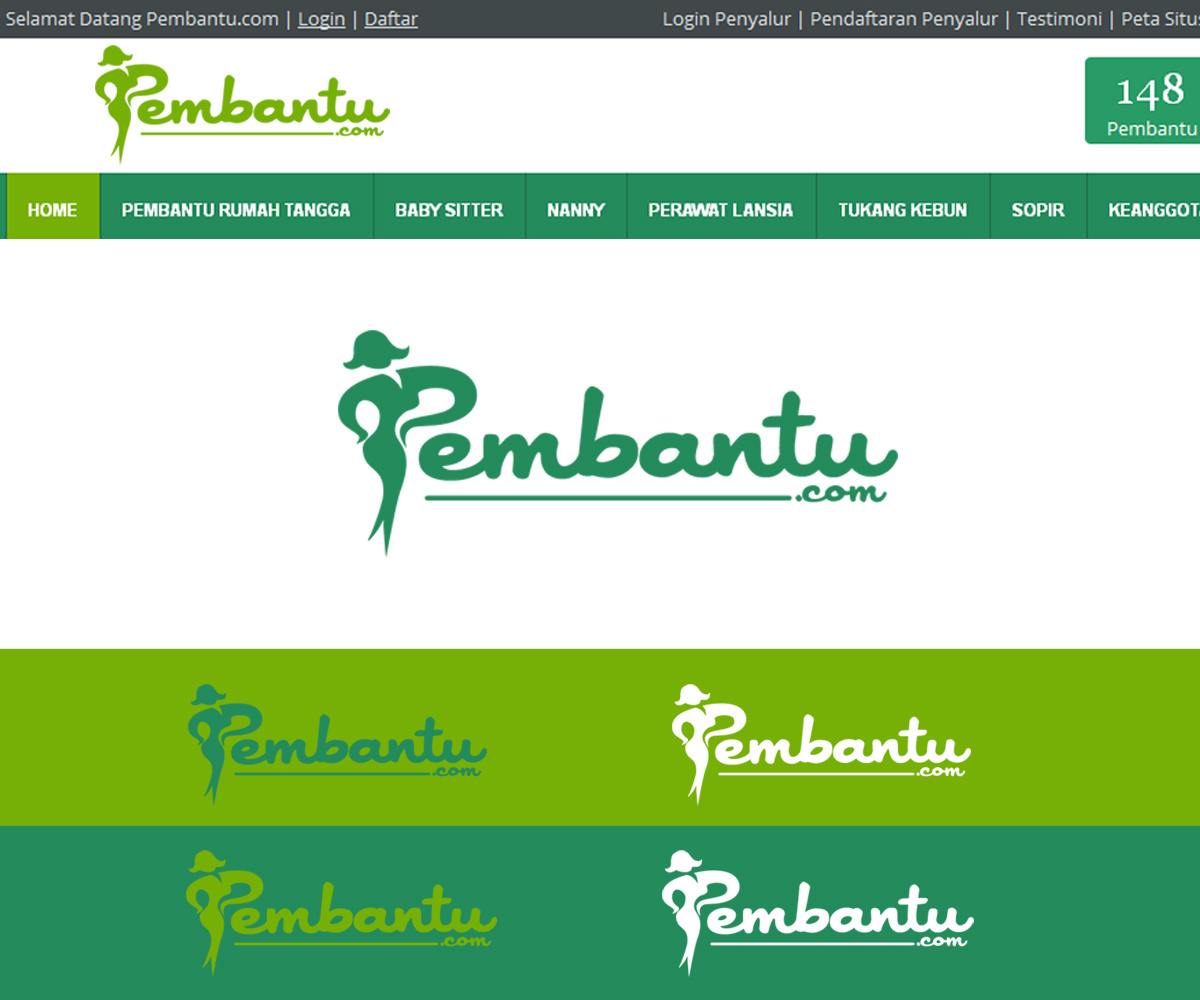 Diseño de Logo por polj designs para Pembantu.com | Diseño #6664128
