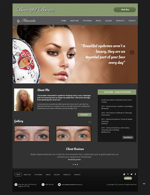 Web Design by pb for this project | Design #6641888