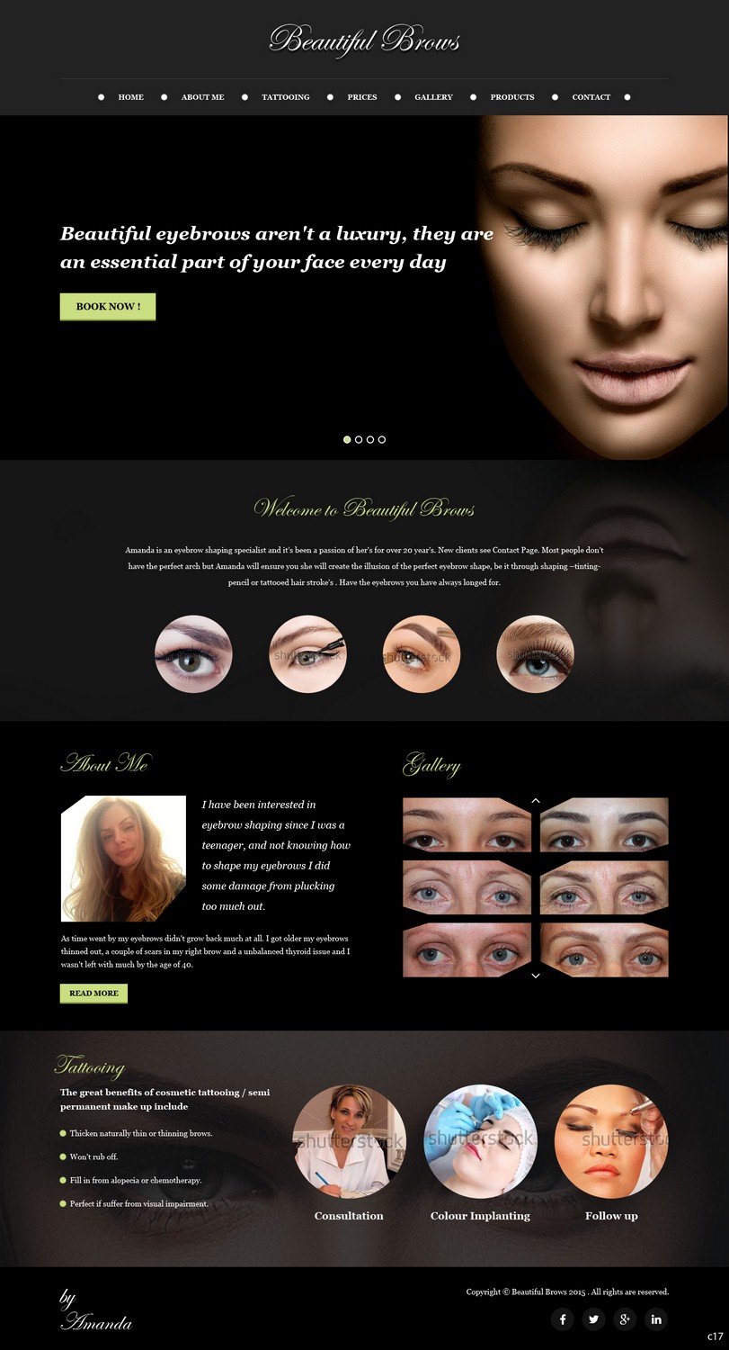Web Design by pb for this project | Design #6641892