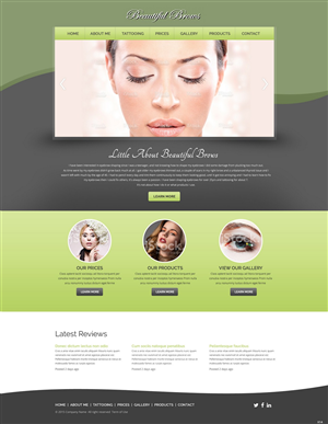 Web Design by pb for this project | Design: #6641895