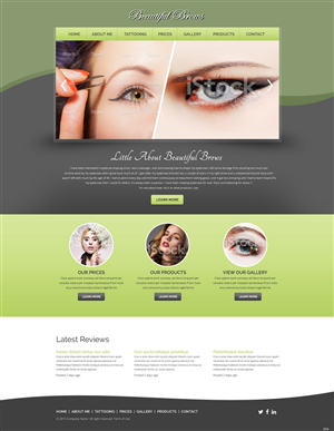 Web Design by pb for this project | Design: #6641896
