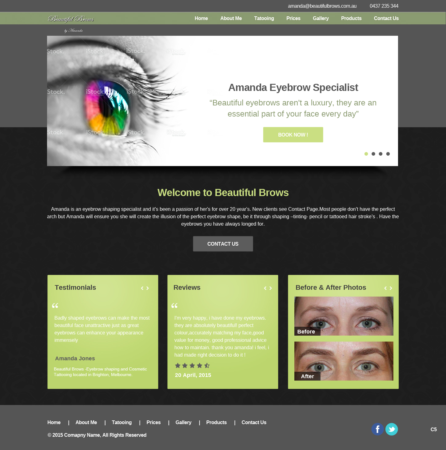 Web Design by pb for this project | Design #6651543