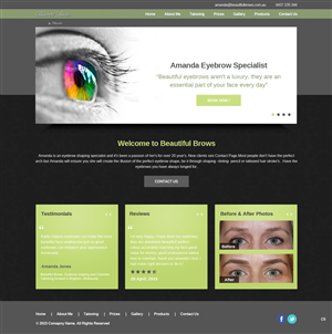 Web Design by pb for this project | Design: #6651543