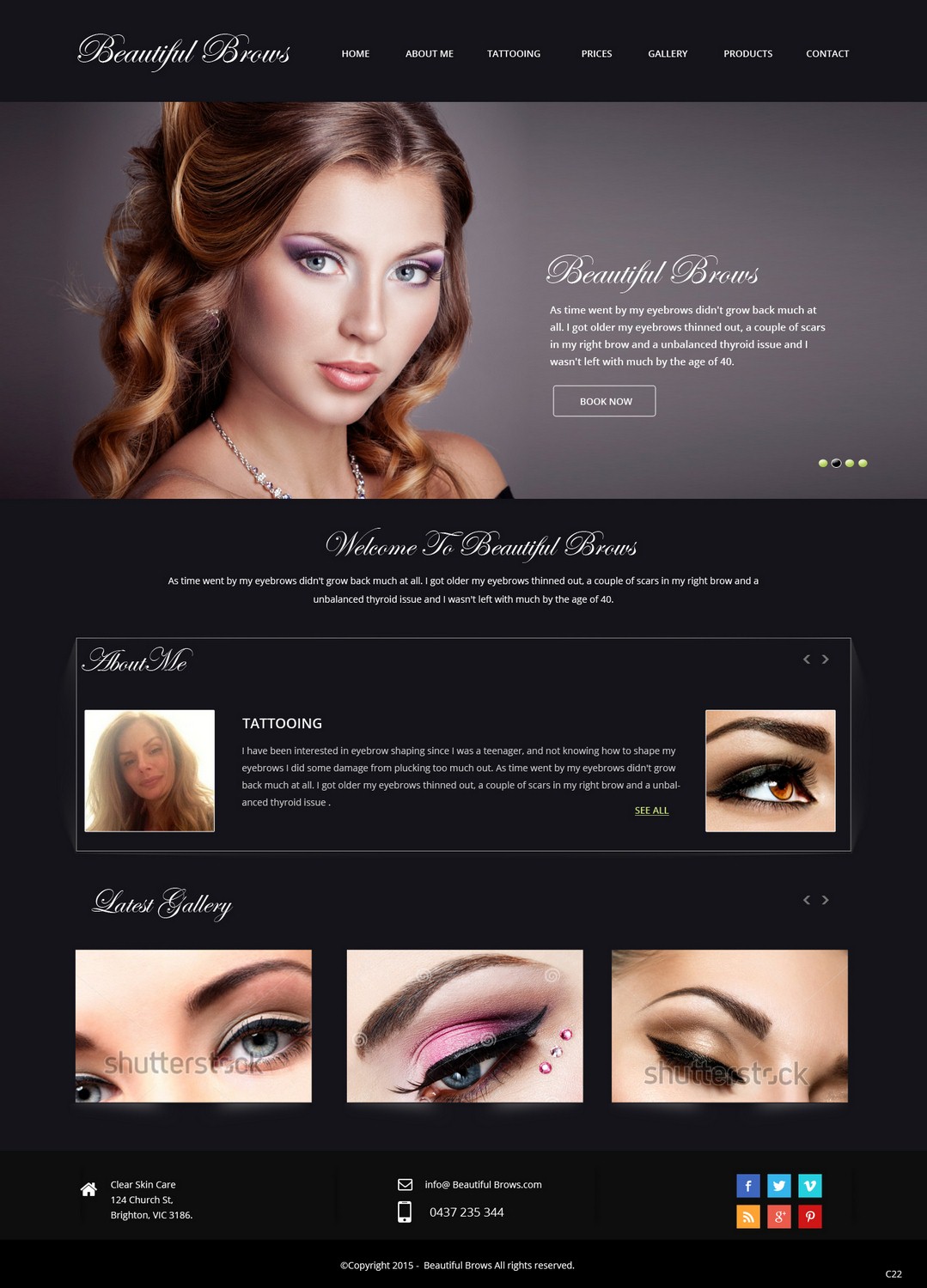 Web Design by pb for this project | Design #6651548