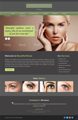 Web Design by pb for this project | Design: #6651561