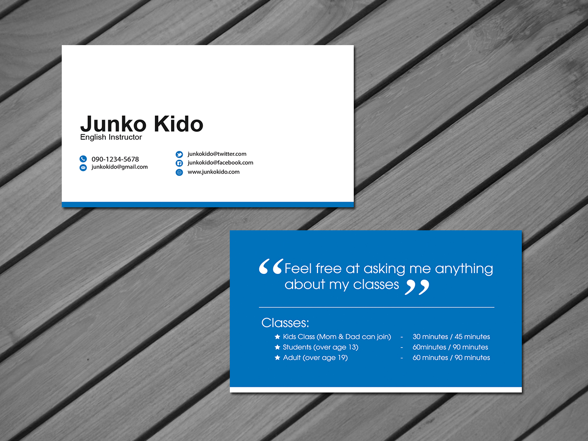 Business Card Design by GraphicSolver for this project | Design #1735256