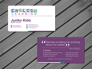 Business Card Design by GraphicSolver for this project | Design: #1741265