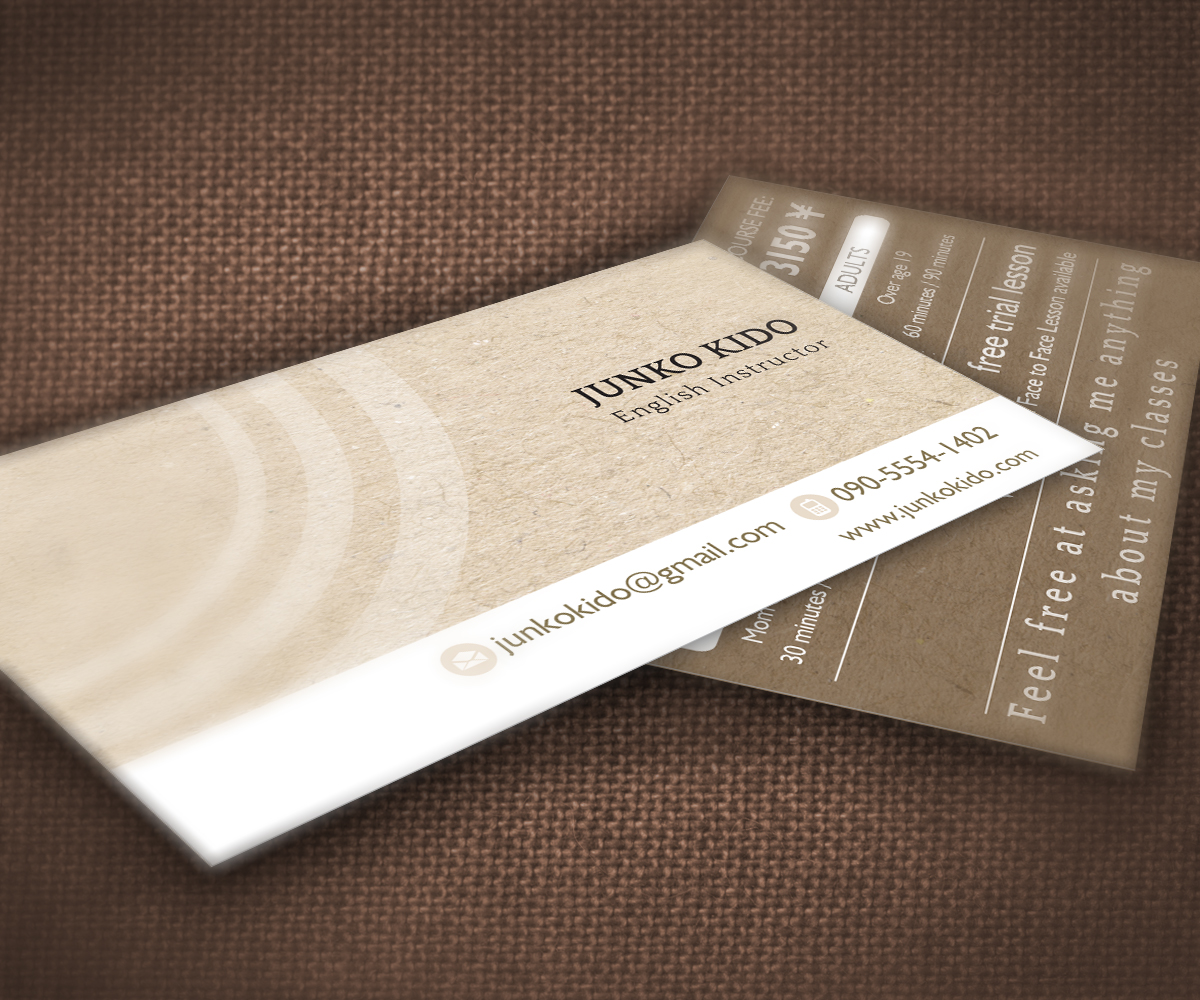 Business Card Design by Poolpen for this project | Design #1750970