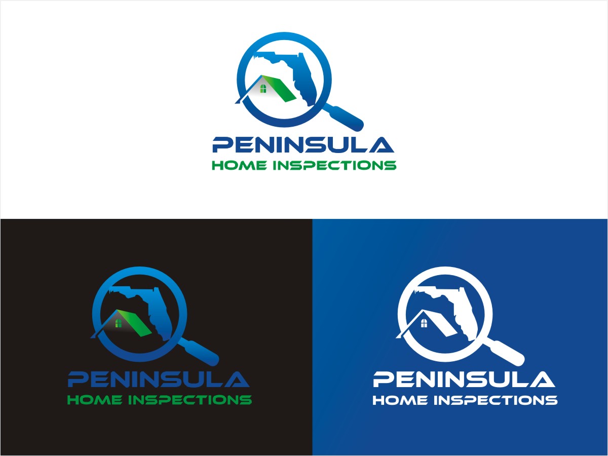 Logo Design by Sushma for Peninsula Home Inspections, PLLC | Design #6634667