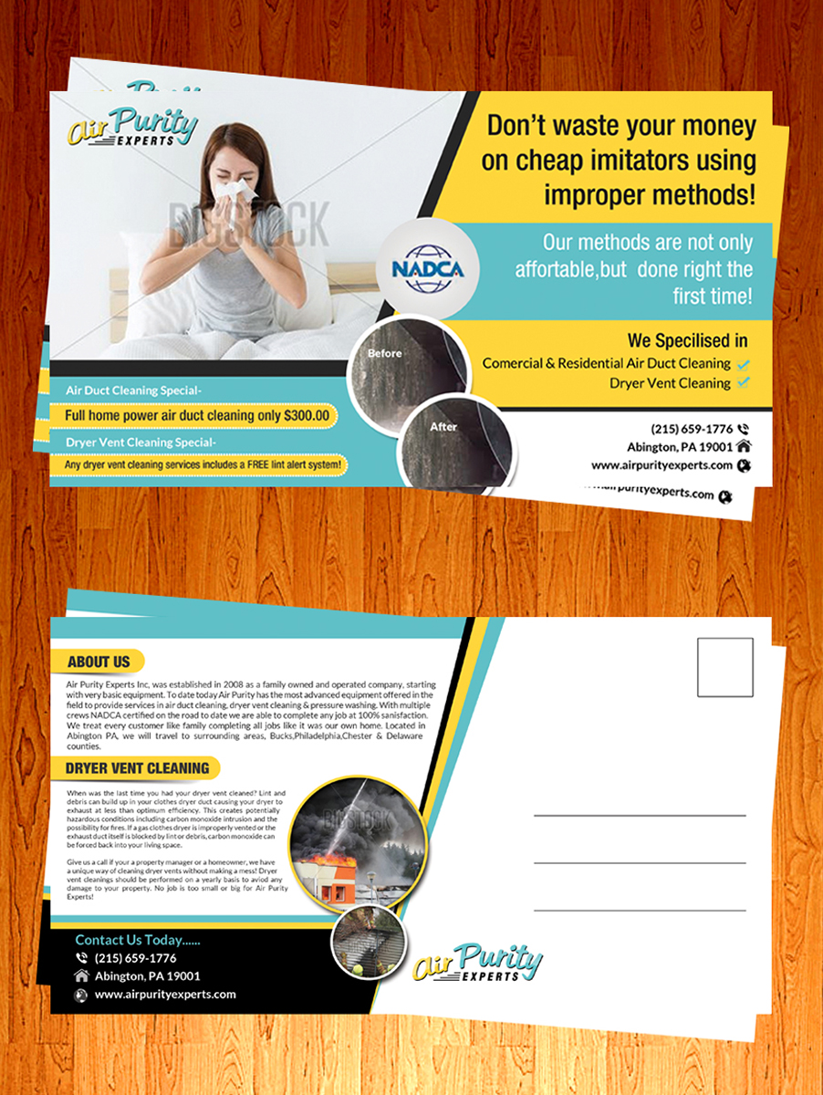 Postcard Design by creative.bugs for this project | Design #6657114