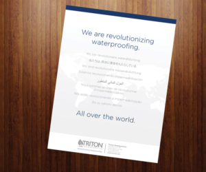 Brochure Design by Coco Creative Design for Triton Incorporated | Design #6701915