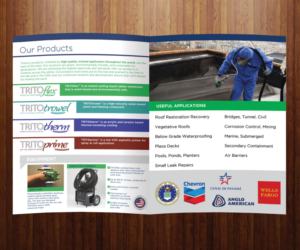 Diseño de Brochure por Coco Creative Design para Triton Incorporated | Diseño: #6701917