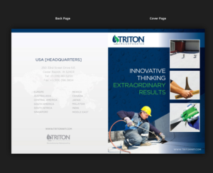Diseño de Brochure por pivotaldesign.biz para Triton Incorporated | Diseño: #6696566