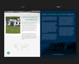 Diseño de Brochure por pivotaldesign.biz para Triton Incorporated | Diseño: #6696567