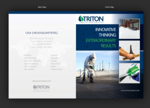 Diseño de Brochure por pivotaldesign.biz para Triton Incorporated | Diseño: #6831137