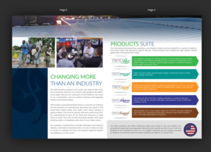 Diseño de Brochure por pivotaldesign.biz para Triton Incorporated | Diseño: #6831198