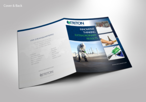 Diseño de Brochure por pivotaldesign.biz para Triton Incorporated | Diseño: #6871639