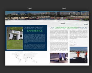 Diseño de Brochure por pivotaldesign.biz para Triton Incorporated | Diseño: #6871647