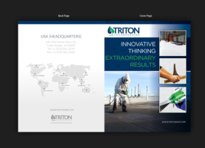 Diseño de Brochure por pivotaldesign.biz para Triton Incorporated | Diseño: #6891689