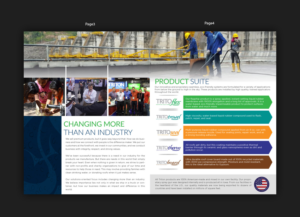 Diseño de Brochure por pivotaldesign.biz para Triton Incorporated | Diseño: #6891736