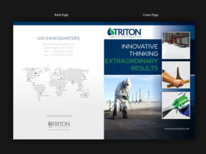 Diseño de Brochure por pivotaldesign.biz para Triton Incorporated | Diseño: #6895283