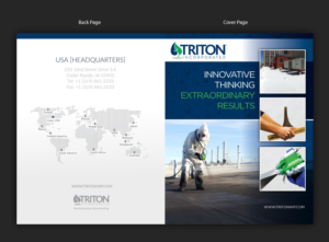 Diseño de Brochure por pivotaldesign.biz para Triton Incorporated | Diseño: #6904066
