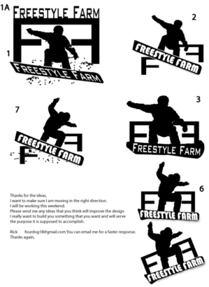 Diseño de Logo por fourdog123 para The Freestyle Farm | Diseño: #6780637