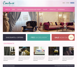 Design de Page d'Accueil par TD pour ce projet | Design #1745492