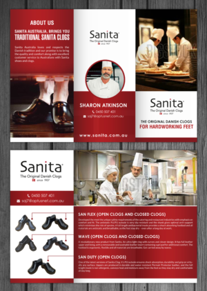 Flyer Design by debdesign for Sanita Work Shoes | Design: #6685807