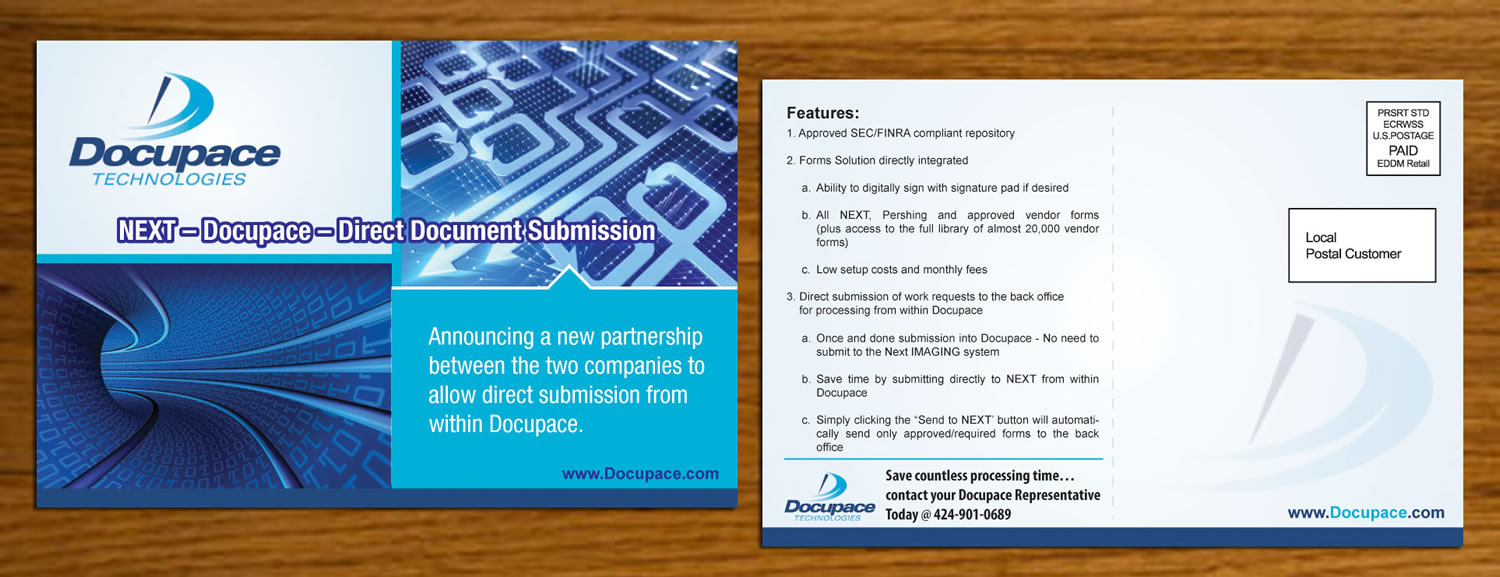 Card Design by Sbss for Docupace | Design #1732038