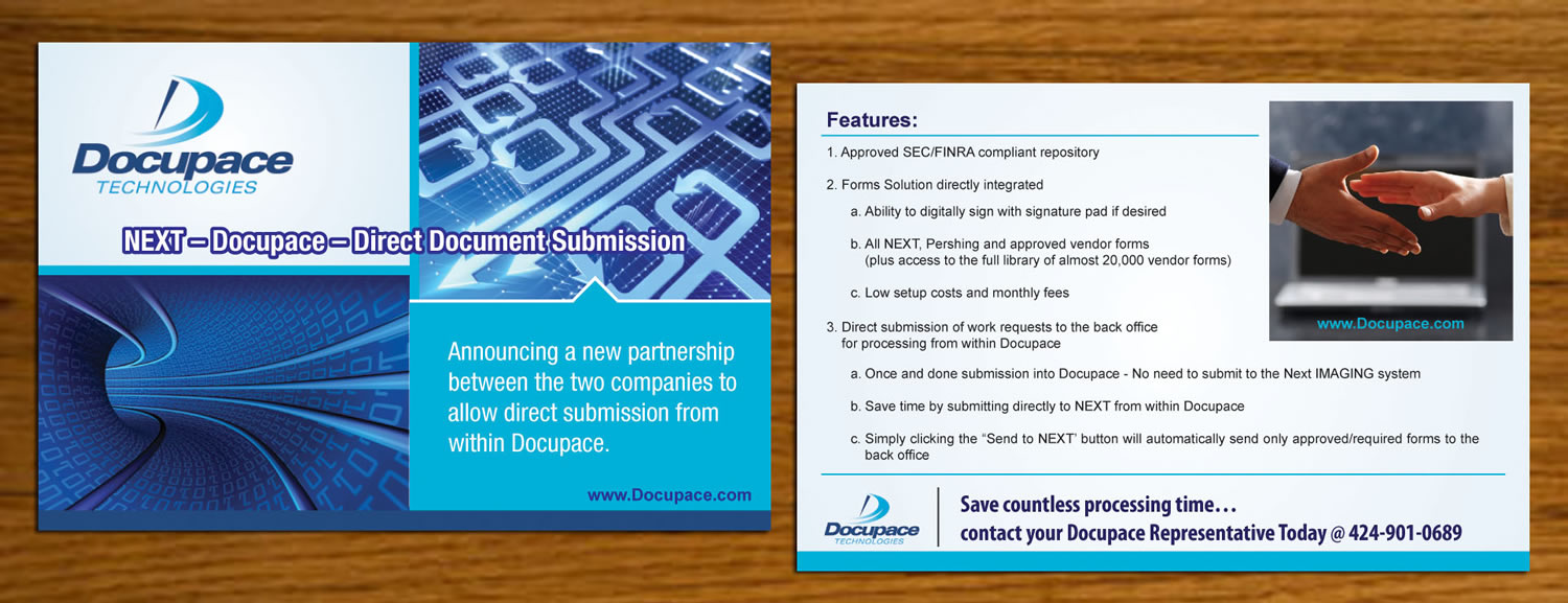 Card Design by Sbss for Docupace | Design #1732061