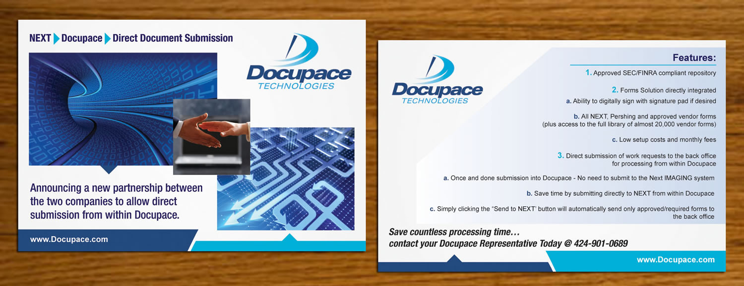 Card Design by Sbss for Docupace | Design #1732114