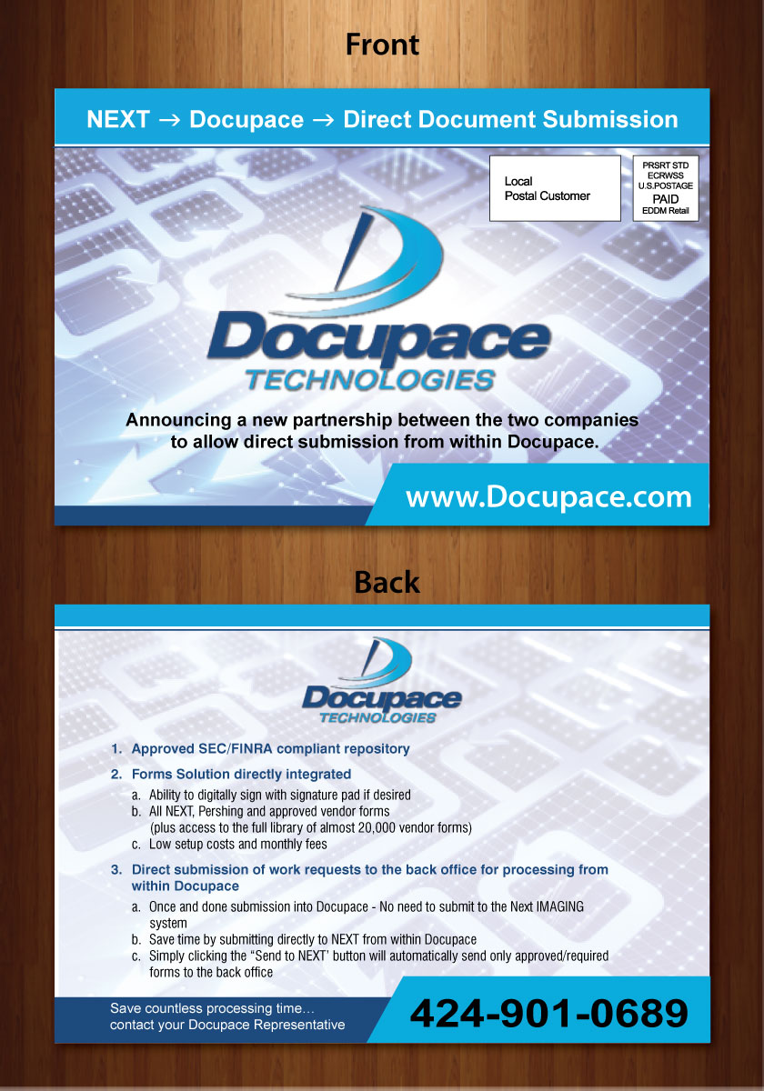 Card Design by Sbss for Docupace | Design #1732120